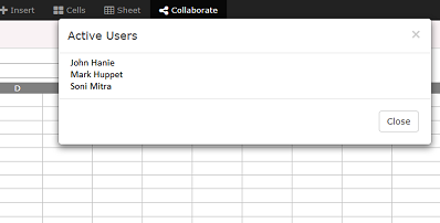 Collaborative Excel Editor